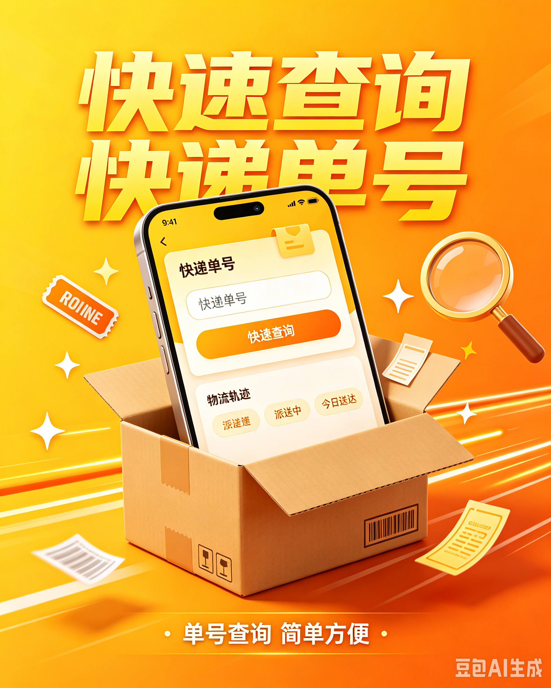 快速查询快递单号