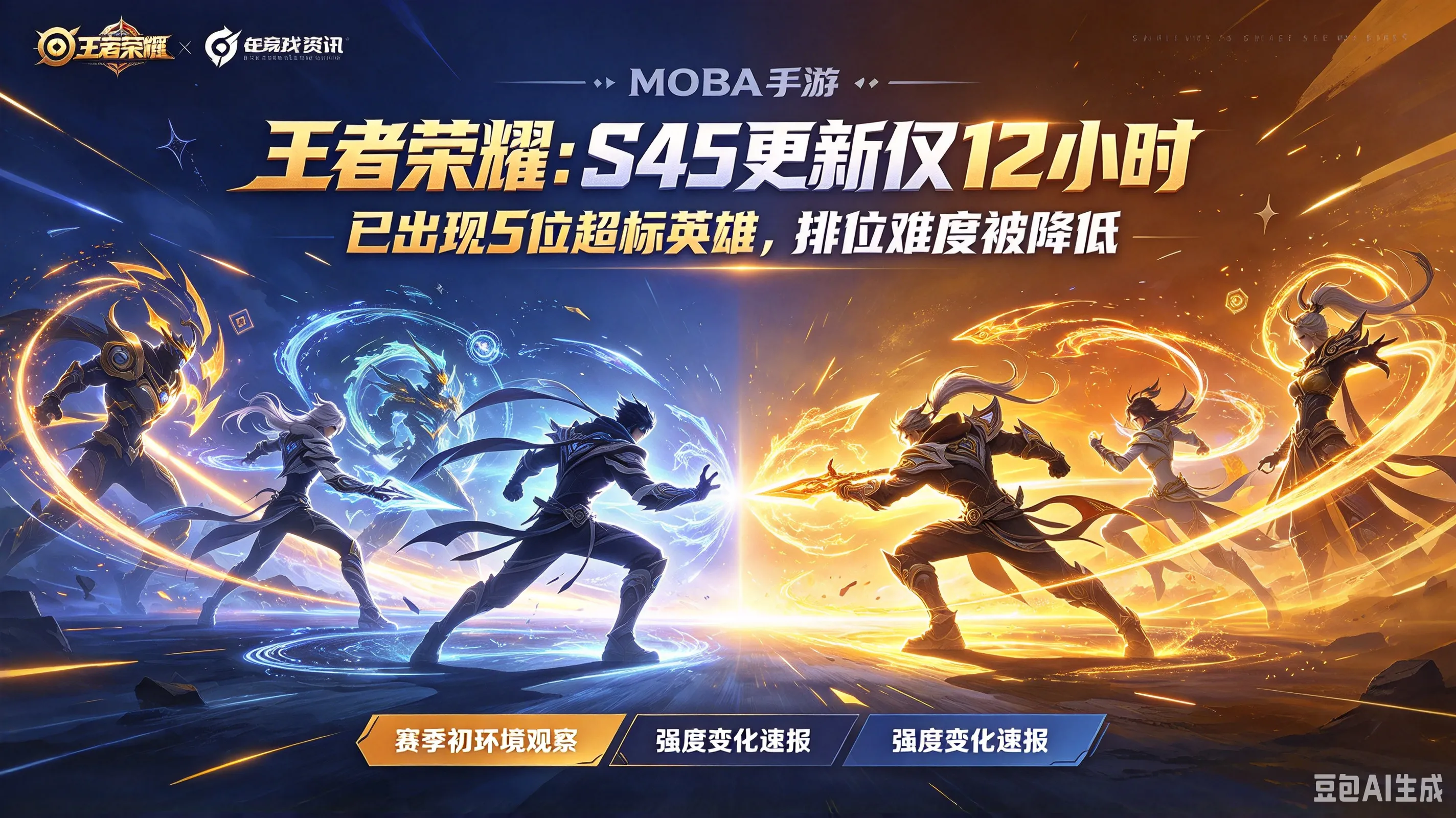 王者荣耀:S45更新仅12小时,已出现5位超标英雄,排位难度被降低(图1) 王者荣耀:S45更新仅12小时,已出现5位超标英雄,排位难度被降低(图1)